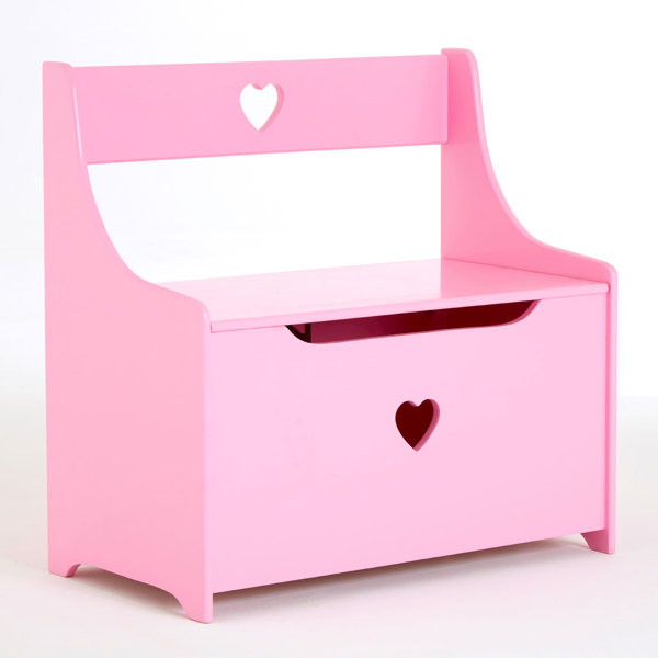 Harriet Bee Alec Kids Toy Storage Bench Wayfair.co.uk